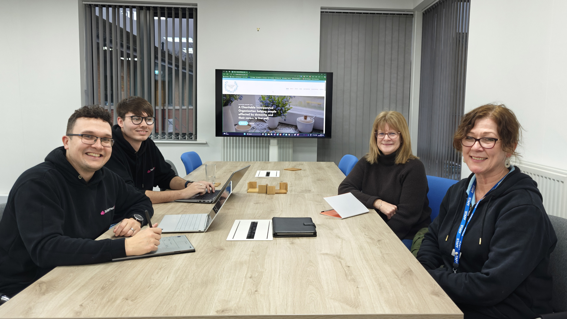 Nottinghamshire IT Firm Steps Up to Support Eastwood Memory Café — Reformed IT